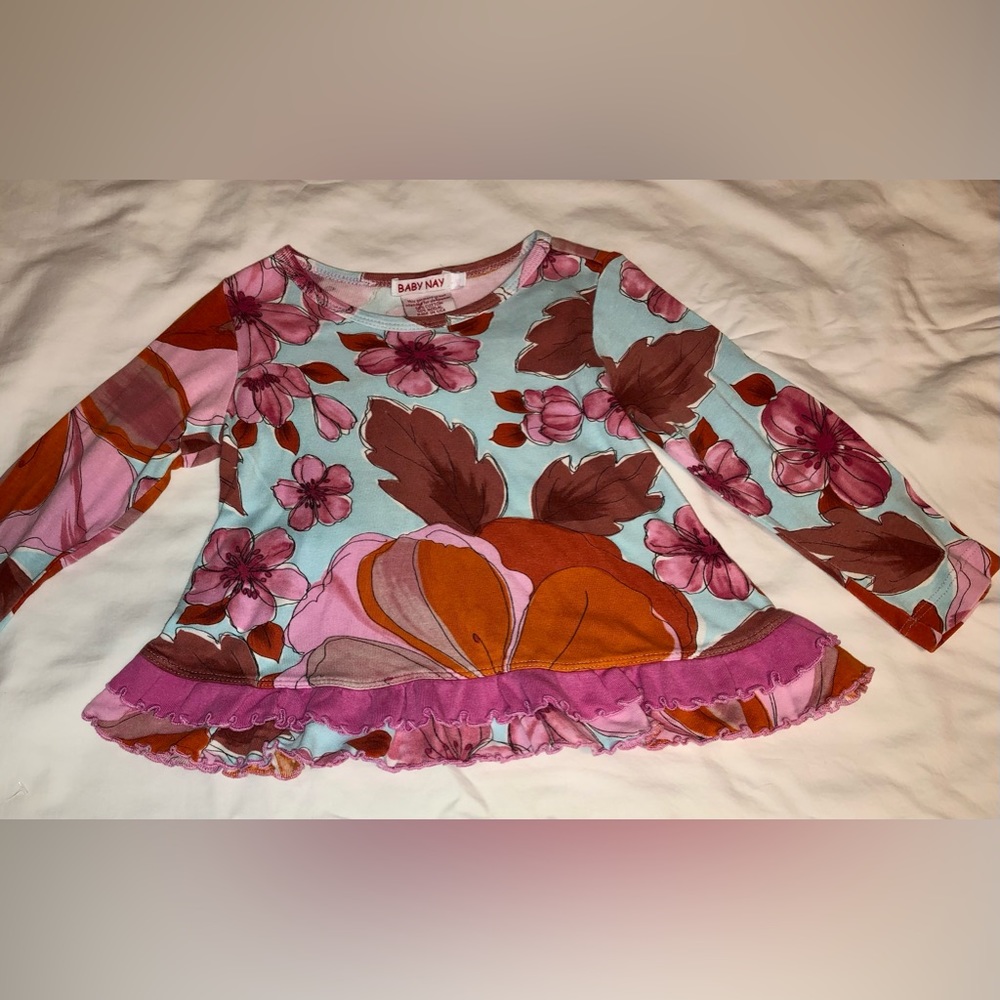 Baby Nay girls top sz 4T EUC